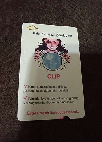 Nostaljik Ankesörlü Telefon Kartı.Bir(1) Adet.