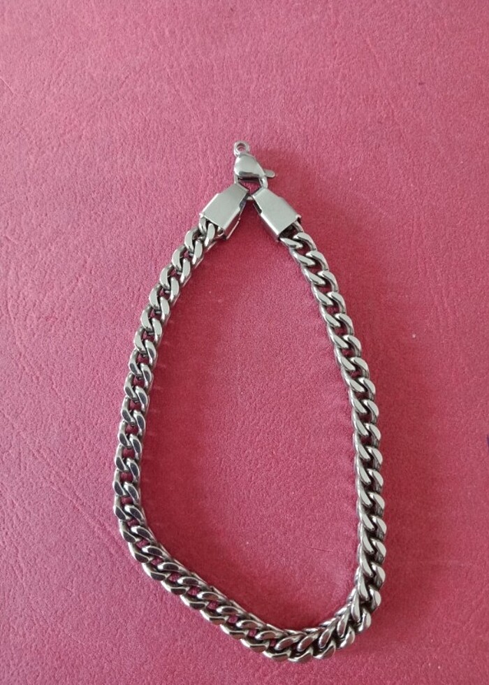 Çelik Bileklik kaliteli.Çocuk veya Bayan. - Görsel 3