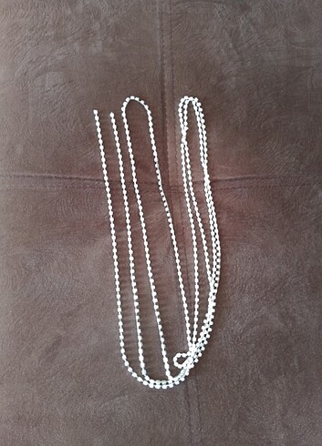 2.66 m.Kaliteli Kristal Taşlı Zincir. - Görsel 6