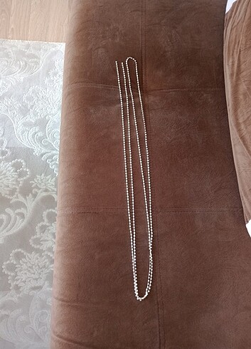 2.66 m.Kaliteli Kristal Taşlı Zincir. - Görsel 7