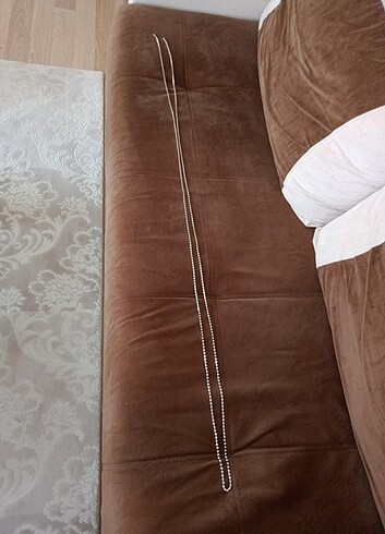 2.66 m.Kaliteli Kristal Taşlı Zincir. - Görsel 16