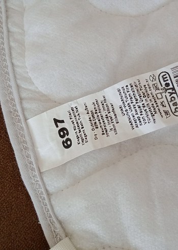 BABYJEM Elegant Bebek Banyo Küvet Filesi.Yumuşacık Pamuk. - Görsel 12