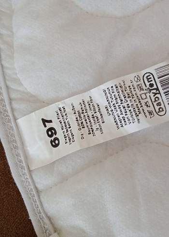 BABYJEM Elegant Bebek Banyo Küvet Filesi.Yumuşacık Pamuk. - Görsel 13