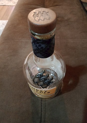 Monkey Shoulder Orijinal Viski Şişesi 3 Metal Maymun Desenli - Görsel 16