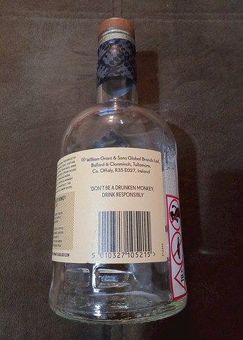 Monkey Shoulder Orijinal Viski Şişesi 3 Metal Maymun Desenli - Görsel 4