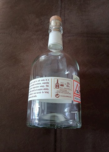 Pike Creek Canadıan Whisky Şişesi.Kanada Viskisi şişesi Orijinal - Görsel 4