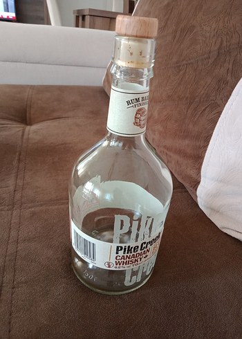 Pike Creek Canadıan Whisky Şişesi.Kanada Viskisi şişesi Orijinal - Görsel 10
