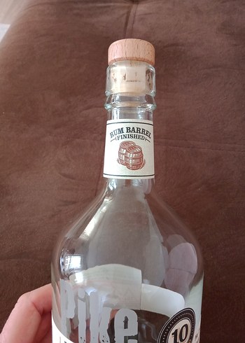 Pike Creek Canadıan Whisky Şişesi.Kanada Viskisi şişesi Orijinal - Görsel 6