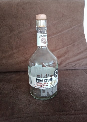 Pike Creek Canadıan Whisky Şişesi.Kanada Viskisi şişesi Orijinal - Görsel 13