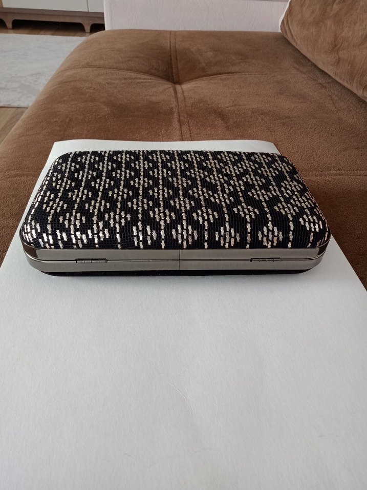 (0)Yeni Kaliteli Bayan Çanta.Kadife üzerine tel kırma el işçilik - Görsel 5