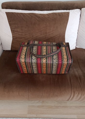 (0) Yeni İthal 3'lü Kumaş,Desenli Çanta. - Görsel 19