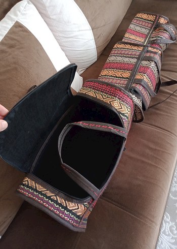 (0) Yeni İthal 3'lü Kumaş,Desenli Çanta. - Görsel 20