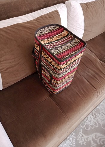 (0) Yeni İthal 3'lü Kumaş,Desenli Çanta. - Görsel 18