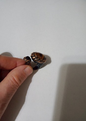 İthal doğal taşlı kaliteli el işçiliği harika görünümlü yüzük - Görsel 17