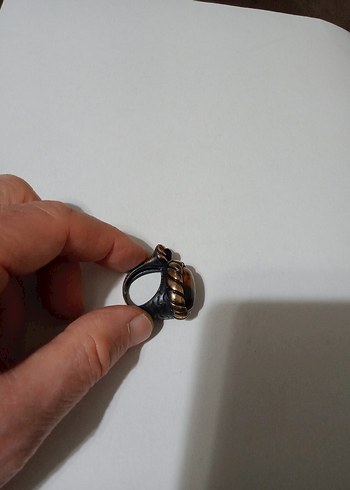 İthal doğal taşlı kaliteli el işçiliği harika görünümlü yüzük - Görsel 20