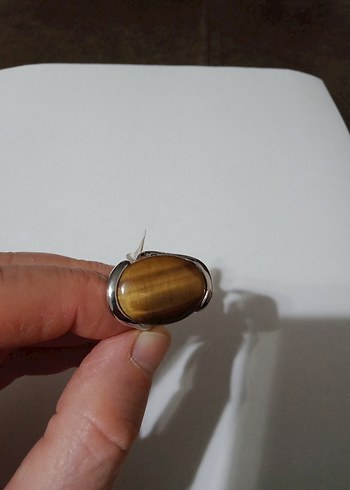 İthal kaliteli Doğal taşlı harika görünümlü yüzük (0) Yeni - Görsel 8