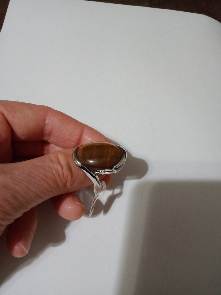 İthal kaliteli Doğal taşlı harika görünümlü yüzük (0) Yeni - Görsel 2