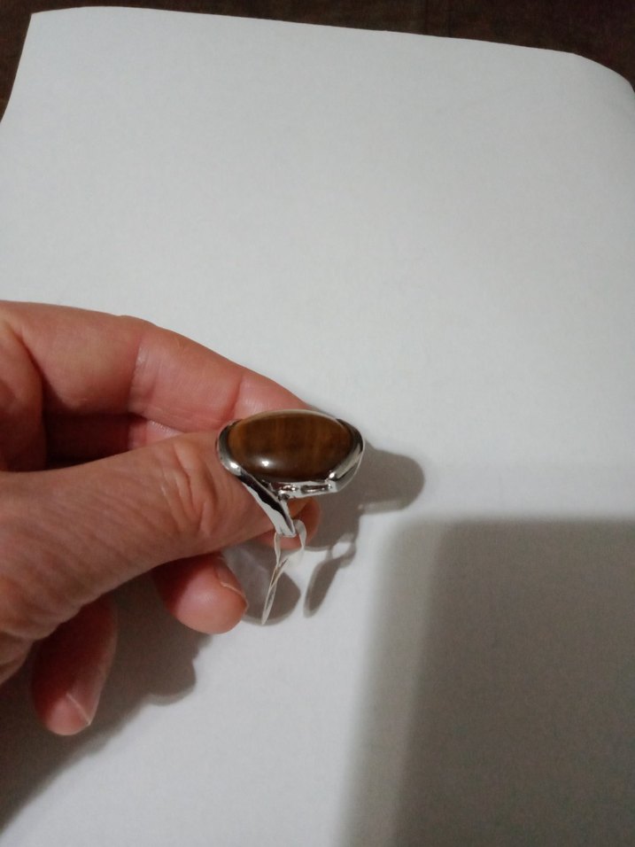 İthal kaliteli Doğal taşlı harika görünümlü yüzük (0) Yeni - Görsel 3