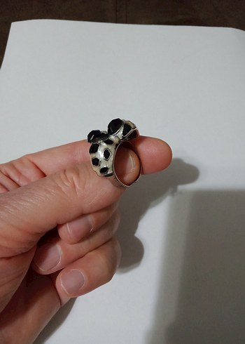 İthal kaliteli taşlı özel işlemeli harika görünümlü bir yüzük - Görsel 6