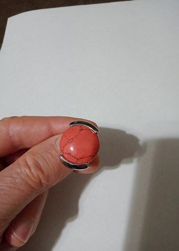 İthal doğal taşlı kaliteli yüzük (0) Yeni - Görsel 9