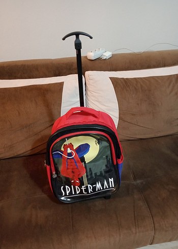 Marvel Tekerlekli Okul Çantası Spiderman - Görsel 2