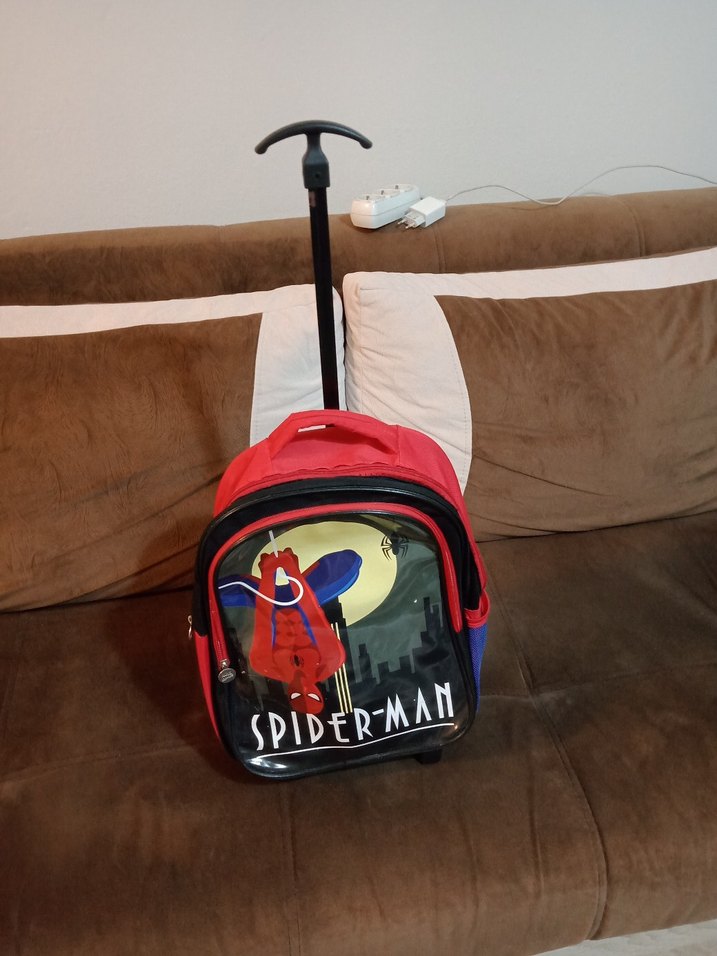 Marvel Tekerlekli Okul Çantası Spiderman - Görsel 2