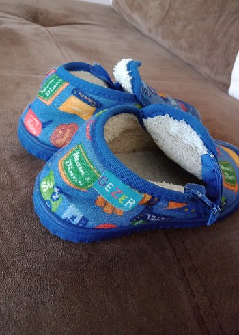 GEZER marka kaliteli içerisi Peluş tabanı Kauçuk yumuşak ayakka - Görsel 7