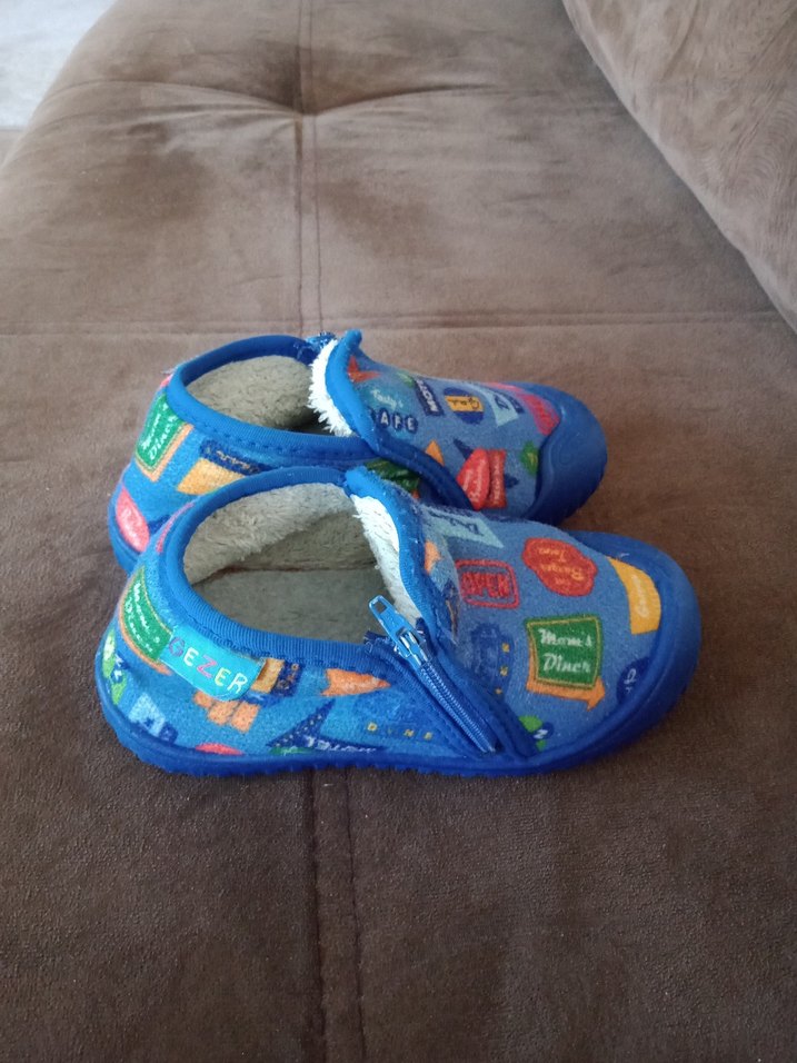 GEZER marka kaliteli içerisi Peluş tabanı Kauçuk yumuşak ayakka - Görsel 2