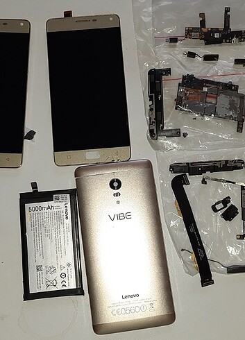 Lenovo P1 pro Yedek parça EKRAN BATARYA KASA HOPARLÖR SİM YUVASI