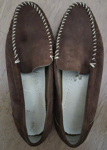 Kahverengi 37 Numara Süet Kadın Espadril - Görsel 4