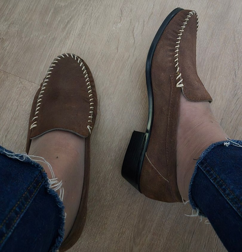 Kahverengi 37 Numara Süet Kadın Espadril - Görsel 2