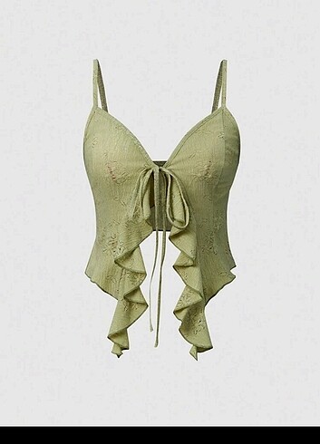 Shein crop bluz