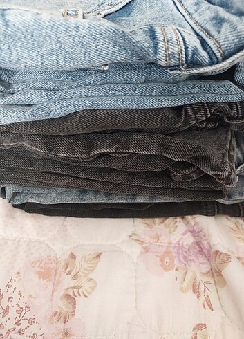 4 adet Kot pantolon,jean