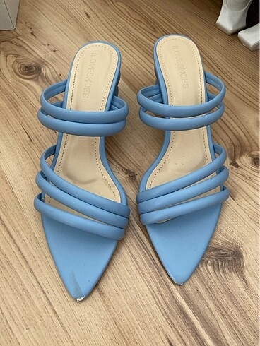 40 Beden mavi Renk ILOVESHOES