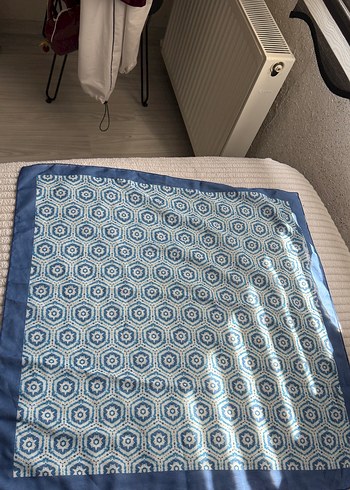 KADIN MAVİ BANDANA,FULAR