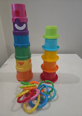 Renkli Eğitici Oyuncak Seti - Görsel 2