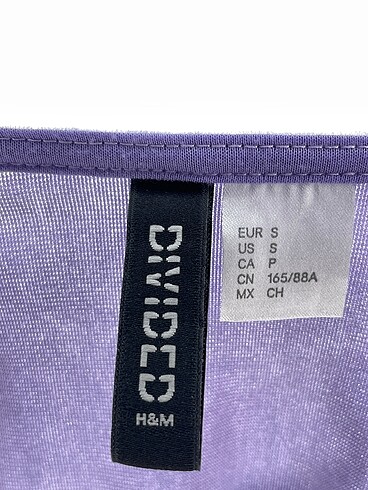s Beden mor Renk H&M Bluz %70 İndirimli.
