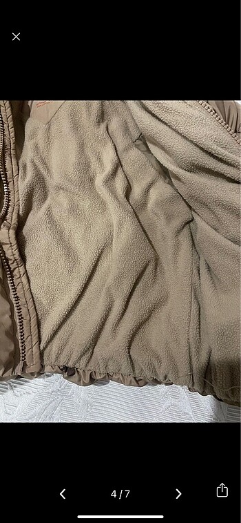24-36 Ay Beden camel Renk Zara kız bebek mont