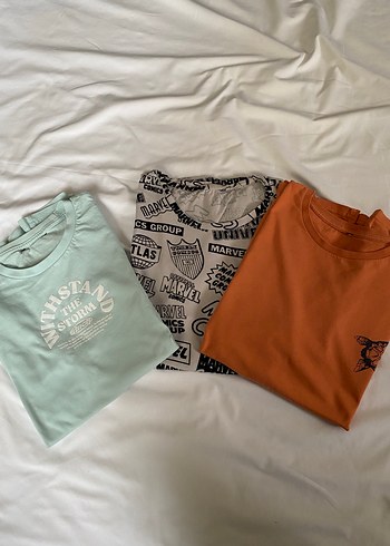 Erkek Çocuk 3lü tişört set