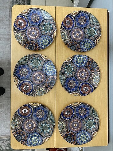 24 cm servis tabağı 6 parça
