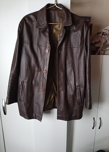 Gerçek kuzu derisi ceket - Görsel 4