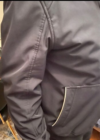 Siyah Fermuarlı Erkek Günlük Ceket - Görsel 5