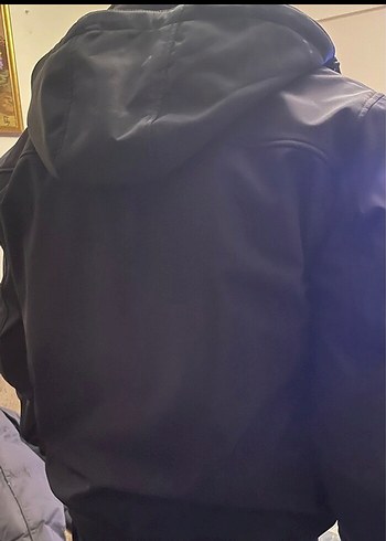 Siyah Fermuarlı Erkek Günlük Ceket - Görsel 3