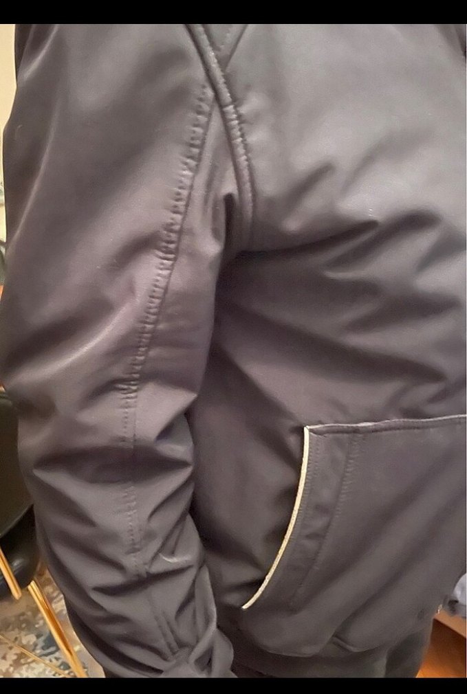 Siyah Fermuarlı Erkek Günlük Ceket - Görsel 5