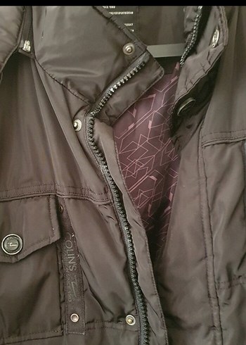 Siyah Colins Erkek Mont XXL - Görsel 3