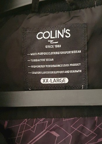 Siyah Colins Erkek Mont XXL - Görsel 4