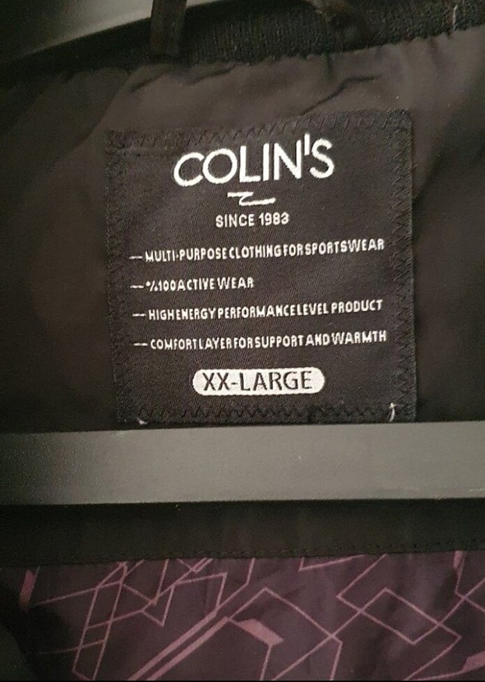 Siyah Colins Erkek Mont XXL - Görsel 4