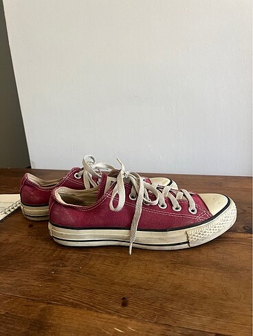 37,5 Beden bordo Renk Converse bordo orijinal