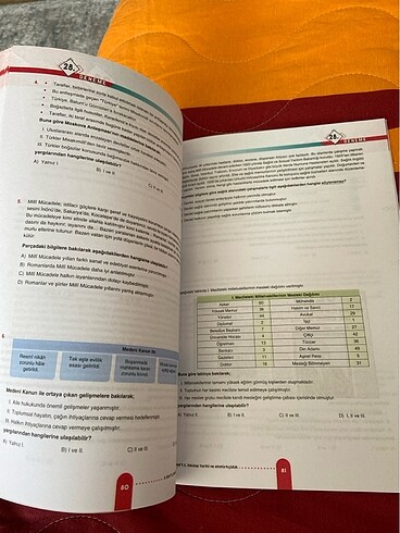  Beden Renk Lgs denemeleri inkılap 8.sınıf
