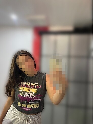 m Beden çeşitli Renk Baskılı crop